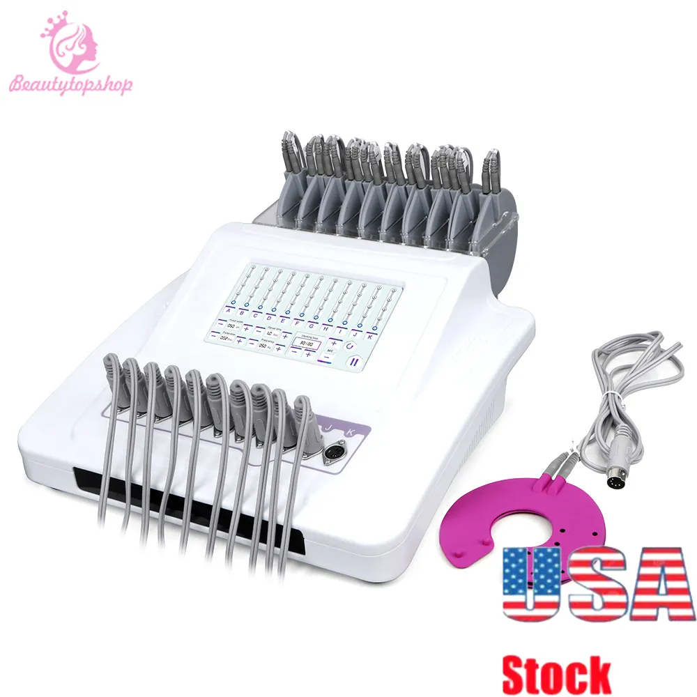 VS freeshipping spierstimulator lichaam afslanken microcurrent spier stimulatie borst massage machine