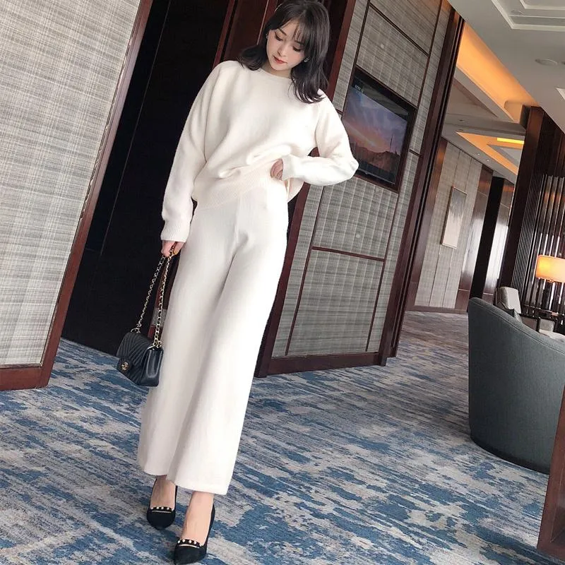 金庫通販 女性の2ピースパンツ秋冬服ニットスーツの女性セーターニットプルオーバー ワイドレッグセットベテントファム21トラックスーツ オンラインストア売れ済 Maryteruyalive Com 金庫通販 女性の2ピースパンツ秋冬服ニットスーツの女性セーターニットプルオーバー ワイドレッグセットベテントファム21トラックスーツ オンラインストア売れ済 Maryteruyalive Com