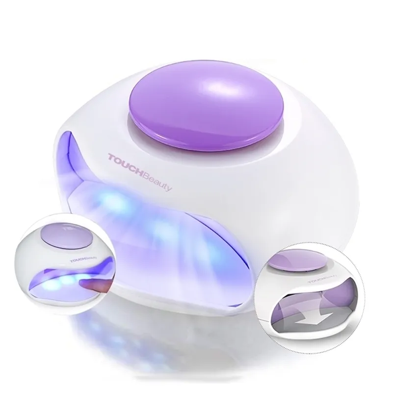 Draagbare Nail Dryer met Fan LED Light Mini Size Ideaal voor Regelmatige Polishes TB-0889 220207