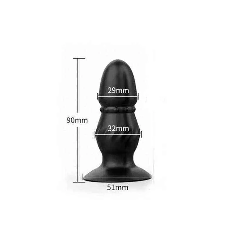 Vibratori Anale NXY Plug Vibratore Maschio Prostata Massaggiatore ButtPlug Giocattoli Sessuali Per Uomini Ventosa Dildo Donne Mast Butt_voghion.com