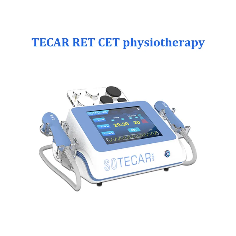 Tecar 치료 Duathermy 기계 CET RET RF 스포츠 재활 자의 스포츠 치료사 TECAR 치료 기계 체통 방지