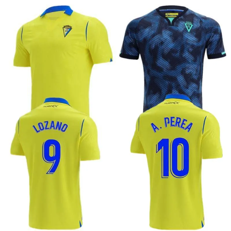 2021/22 Cadiz Soccer Jersey 2022 9 LOZANO 8 ALEX Uniform Mens 10 A