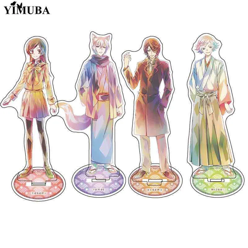 Hot Anime Kamisama Beijo Kamisama Love Stand Figura Modelo Placa Tomae Cartoon Impressão Acrílico Standy Sign Chaveiro Coleção G1019