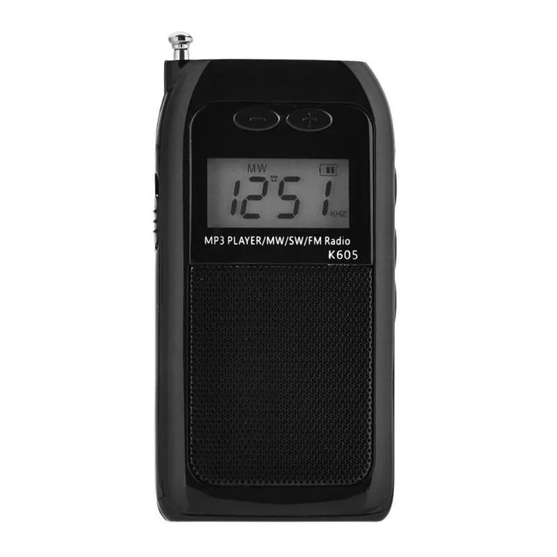 Rádio K-605 Bluetooth FM MW SW MP3 Player Decodificador Módulo de carro Support HandsFree Call Record