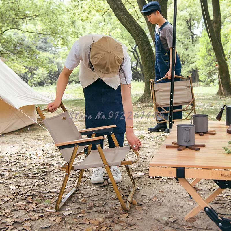 Ultra Light Personalized Camping Chair With Backrest For Camping