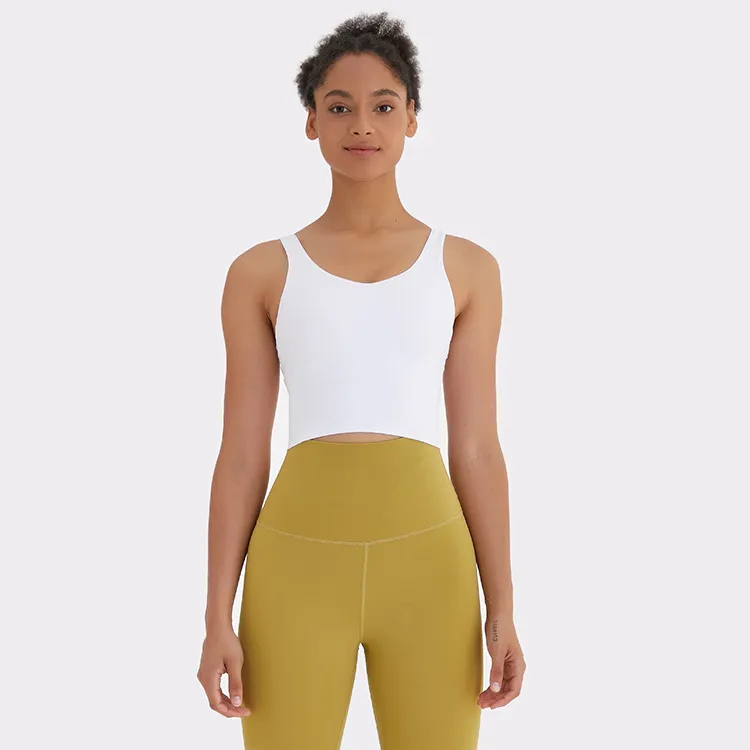 Sujetador deportivo de yoga para mujer, culturismo, todo fósforo, gimnasio informal, sujetadores push-up, tops cortos de alta calidad, ropa de entrenamiento para interiores y exteriores 249V