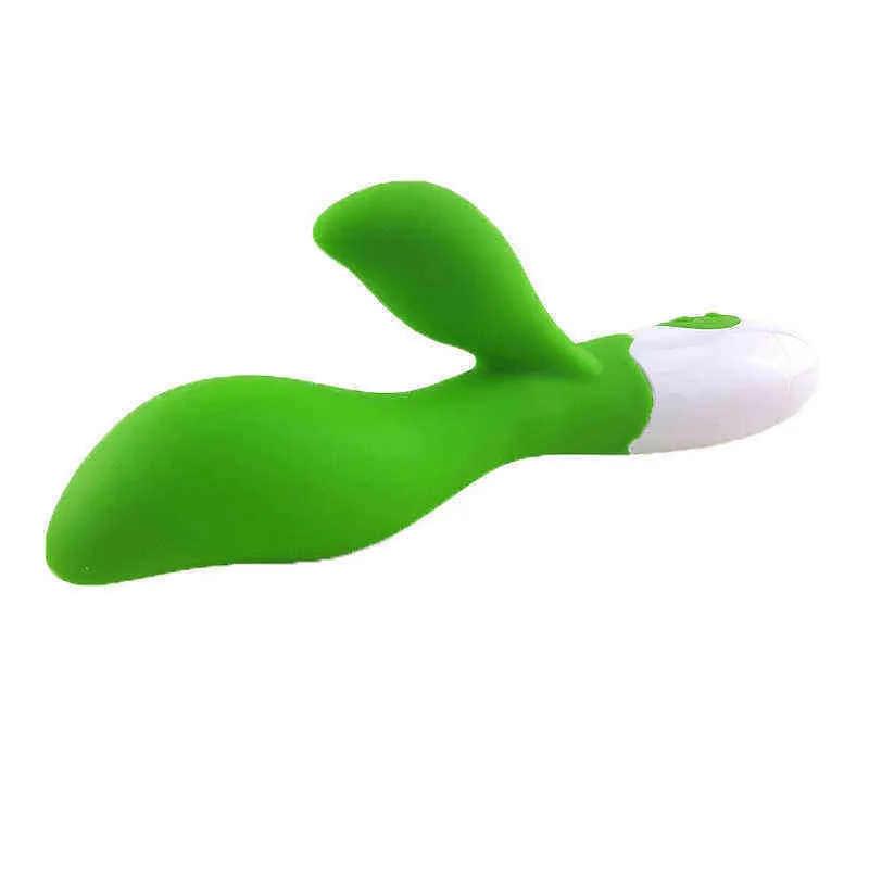 NXY Giocattoli per adulti Giocattoli sessuali per adulti caldi per donna Vibratori per clitoride orale a 30 velocità di potenza Vibratore per bacchetta per clitoride G-Spot verde 1203