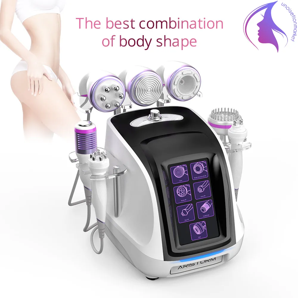 Aristorm Slimming Machine 40K Cavitation 2.5 RF Vakuum Radiofrekvens Kroppskonturering Skönhetsutrustning för Salon Spa Användning