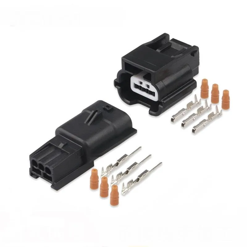 Sensor de aparcamiento hembra macho conector enchufe carcasa con terminales para 7283-8852-30 7282-8852-30 sensores de cámaras de visión trasera de coche