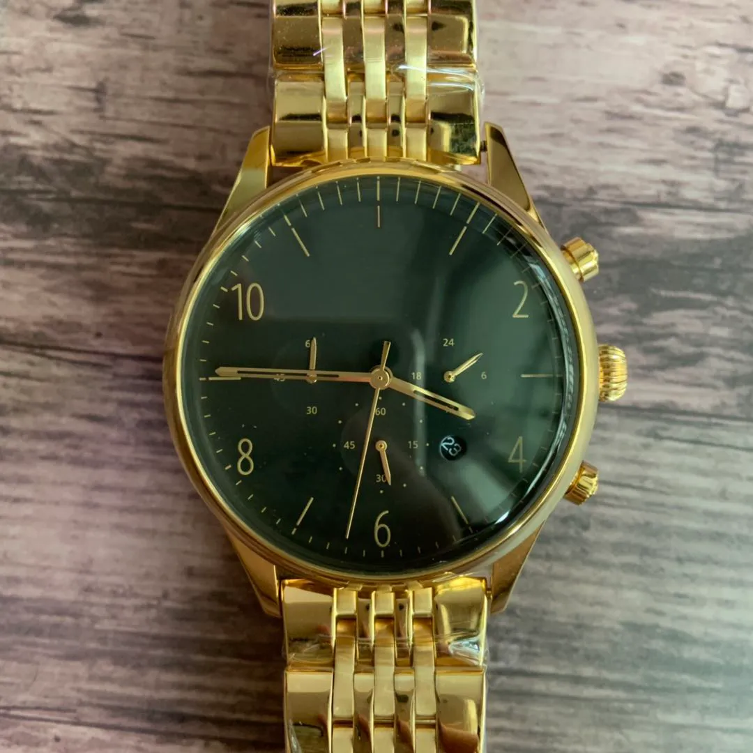 Ar1893 Chronograph AR Black Wristwatch For Men Fashionable And Functional From Cantrina 58.24 DHgate.Com