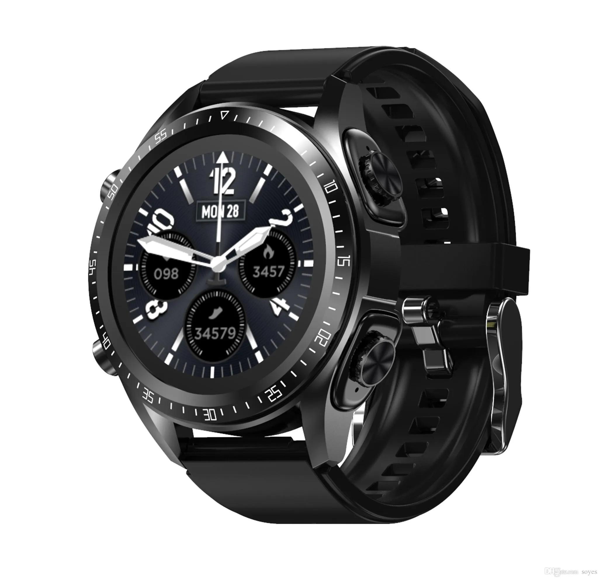 2 in 1 top watch and earphone