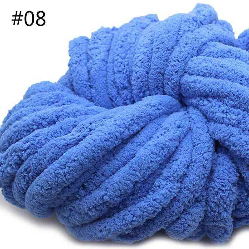 1pc 250g super doux chenille de chenille de chenille fil de laine bricolage fils de laine grossieur citoyen dropshipping y211129
