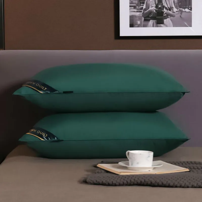 (Tylko 1 szt Pillow) Pięciogwiazdkowy hotel Specjalny Poduszka Rdzeń Dorosłych Student Pojedynczy Poduszka Neck Ochrona Sleep Pillow F8072 210420