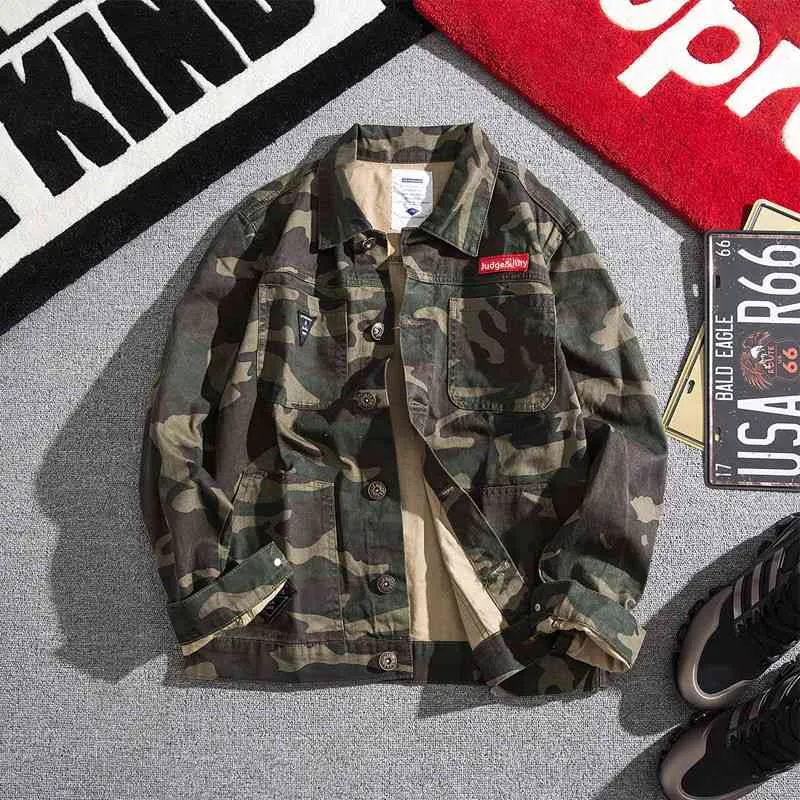 Camo denim jacket mens deals