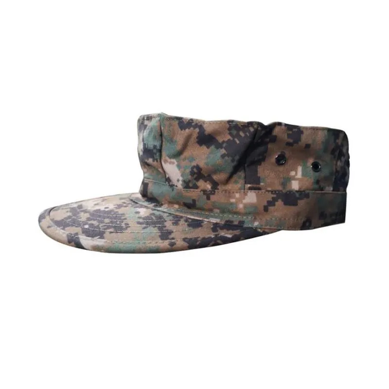 Cappello militare tattico da uomo Cappello da fatica militare Cappelli da combattimento Caccia Escursionismo Pesca Snapback ottagonale all'aperto