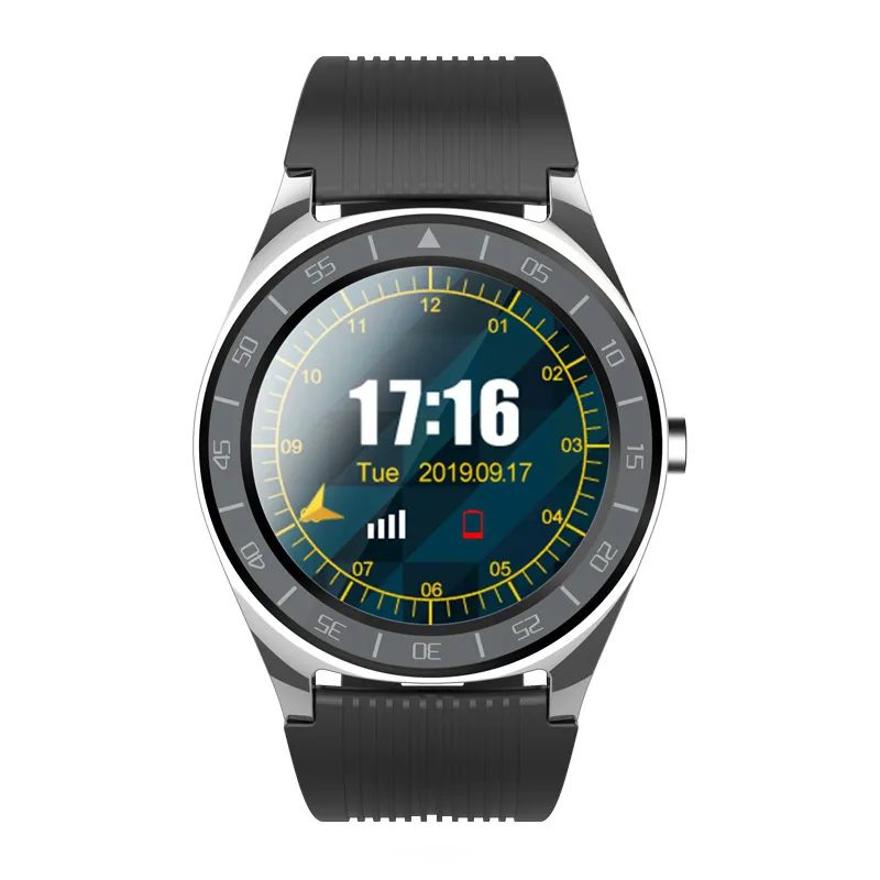 V5 Akıllı Saatler Bluetooth 3.0 Kablosuz Smartwatches Sim Akıllı Cep Telefonu İzle Inteligente Android IOS Cep Telefonları Için Ambalaj Kutusu