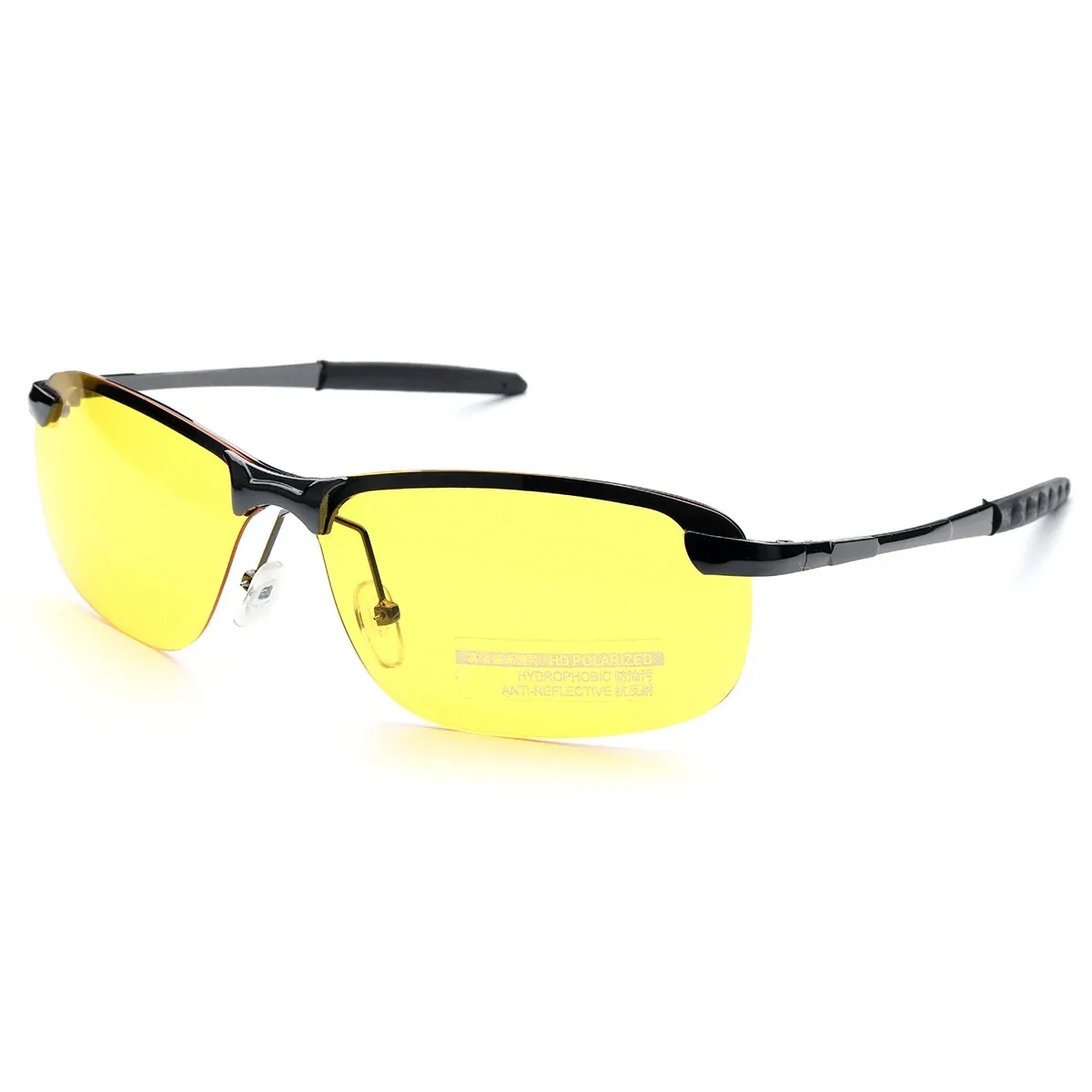 Lunettes de soleil polarisées UV400, lunettes de conduite, lunettes de Vision nocturne, jour et nuit