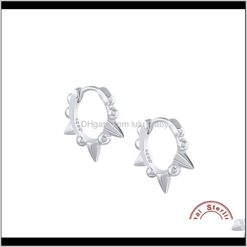 s925 sterling silver geometric ball rivet ear buckle ins trendy circle ear buckle personalized all-match ear ring earrings