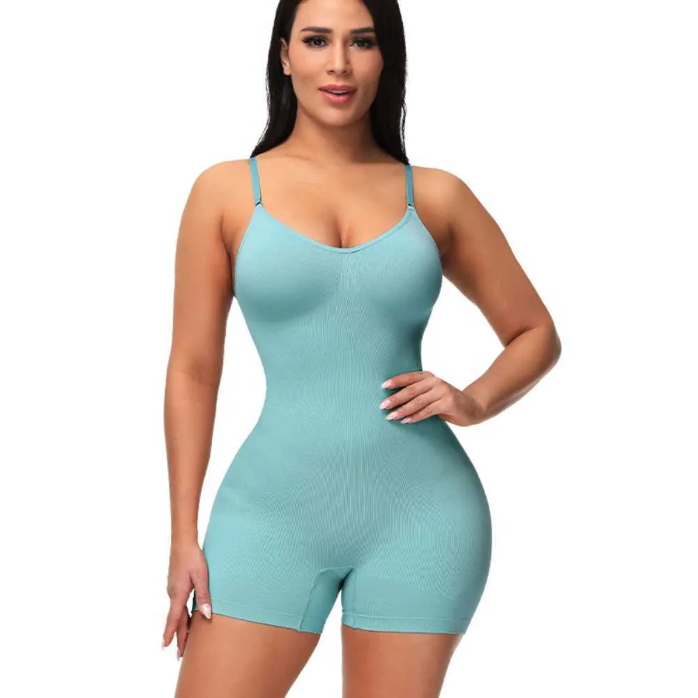 Womens Seamless Bodysuit Tc Strapless Shaper Bodysuit With Waist Trainer,  Butt Lifter, And Full Slip Strappy Backed For Slimming And Chest  Enhancement From Fandeng, $28.85