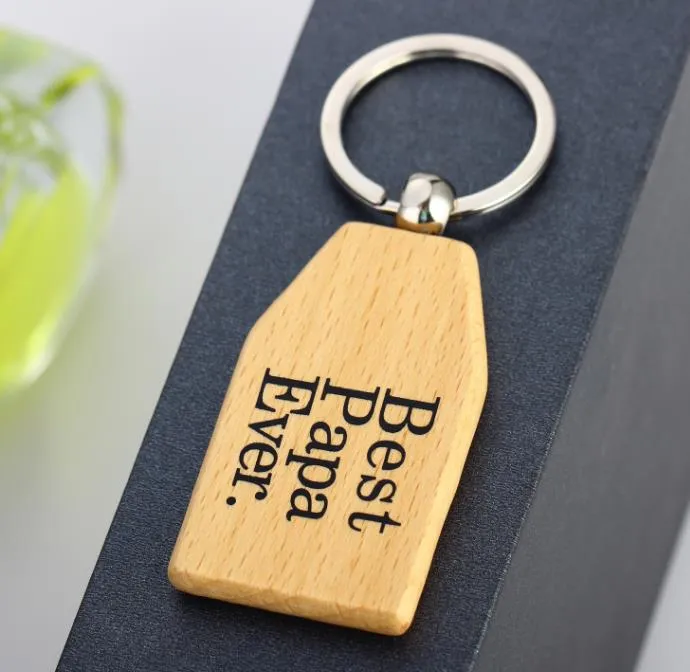 2020 Best Family Ever Keychain Dad Papa Grandpa Love You More Key Chain Jewelry Car Handbag Keyfob Family Jewelry Creative Gifts