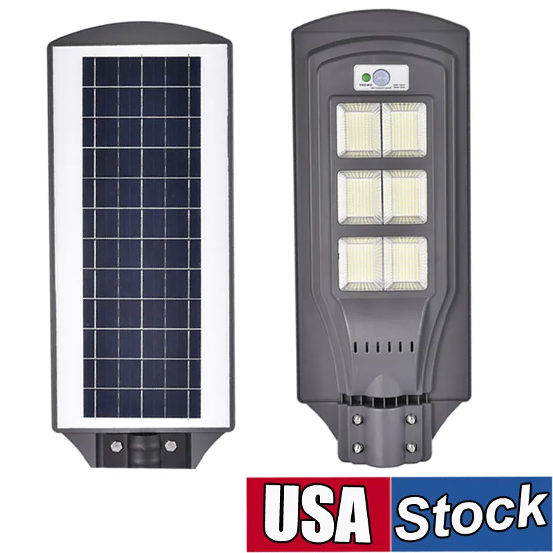 Solar Street Light 624 LAMPAGNO LED OUTDOOR IP65 illuminazione inondazione impermeabile con sensore di movimento tramonto all'alba per la sicurezza per il giardino del cantiere