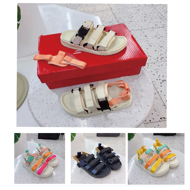 Sandalias de verano a la moda 2021, zapatos para niños, niñas, jóvenes, niños, zapatillas de playa