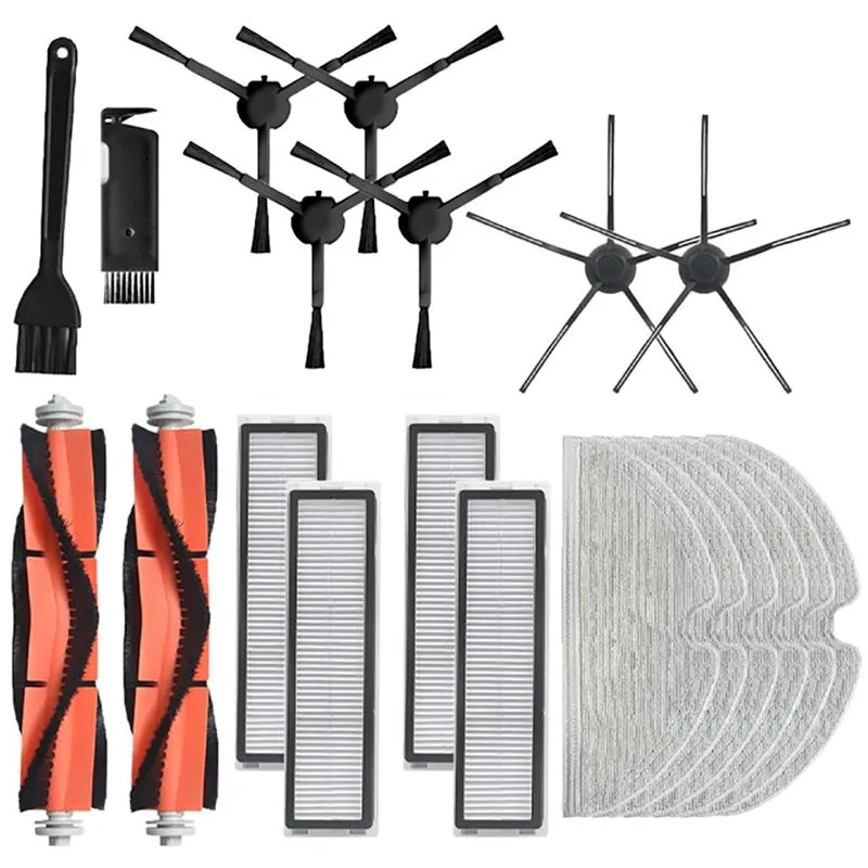 Acessórios de limpeza de aspiradores aptos para sonhe bot l10 profissional escova lateral principal substituível