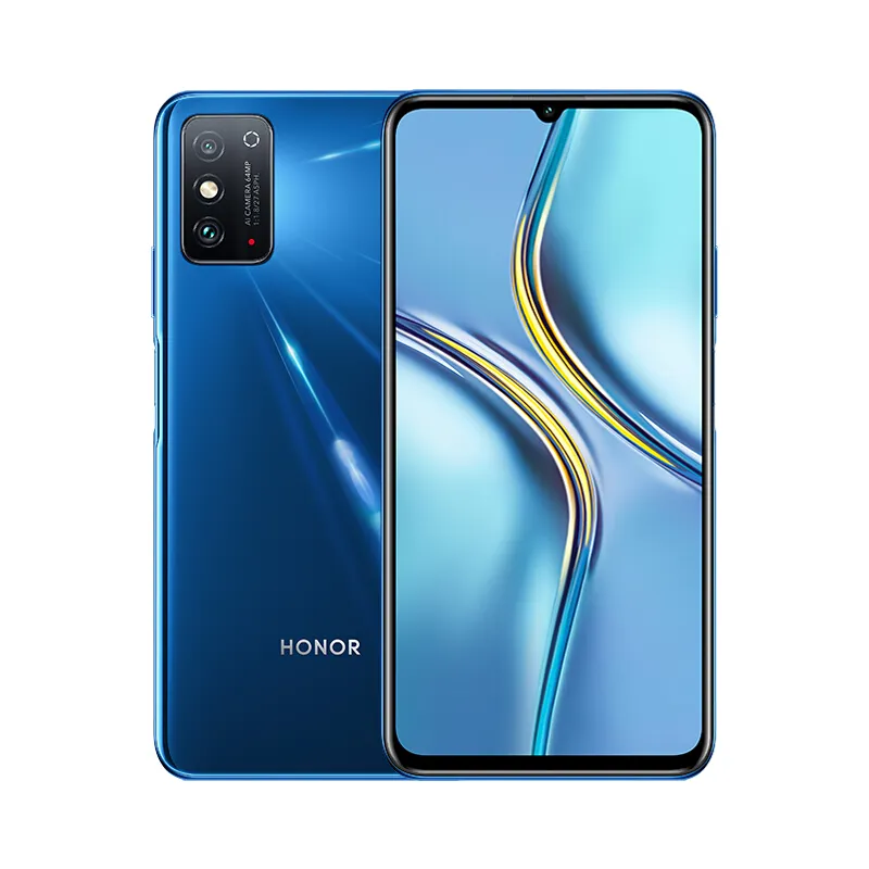 Original Huawei Honor X30 Max 5G Mobile Phone 8GB RAM 128GB 256GB ROM Octa Core MTK 900 Android 7.09" Full Screen 64.0MP HDR NFC 5000mAh Face ID Fingerprint Smart Cell Phone