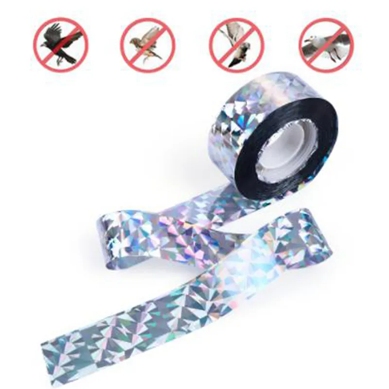 Anti Bird Tape Audible Repellent Fox Pigeons Repeller Ribbon Tapes for Pest Control For Garden Agriculture Supplies RRD7313