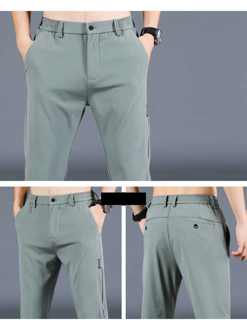 Men's Skinny Office Pencil Pants Splice Suit Trousers Pantalones Hombre  2020 Fashion Men Pants Slim Fit Business Casual Trousers - Suit Pants -  AliExpress