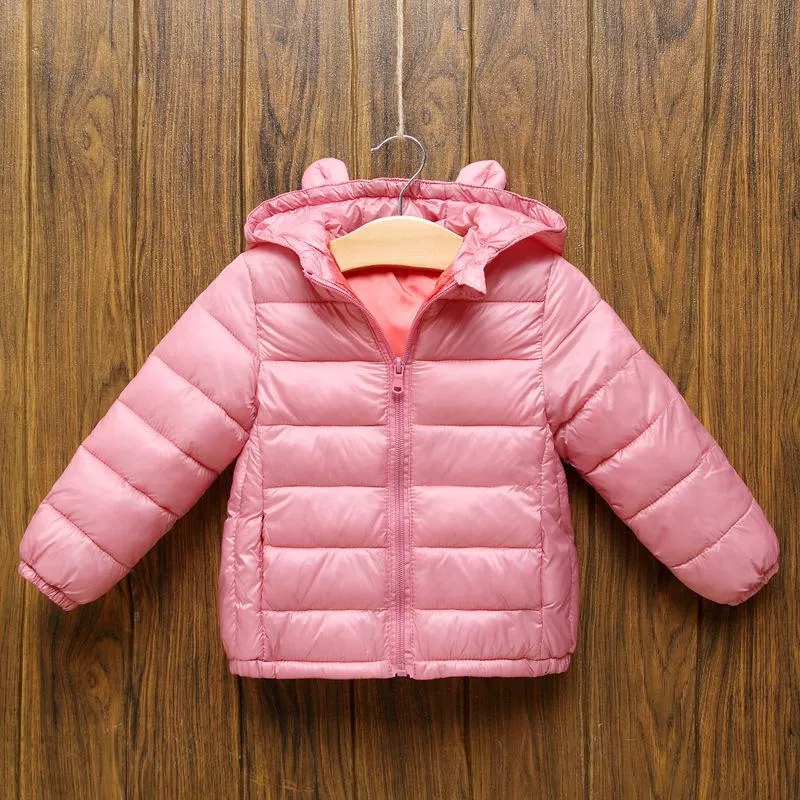 Down Coat Children Winter Jacket Boys Girls Clothes Thick Warm Hooded Kids Parkas Clothing Toddler Baby Outerwear Snowsuit