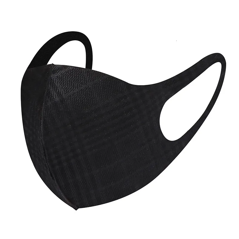 ユニセックス格子縞のフェイスマスク通気性の保護口マスク洗える再利用可能なデザイナーBOOM2015ラミー