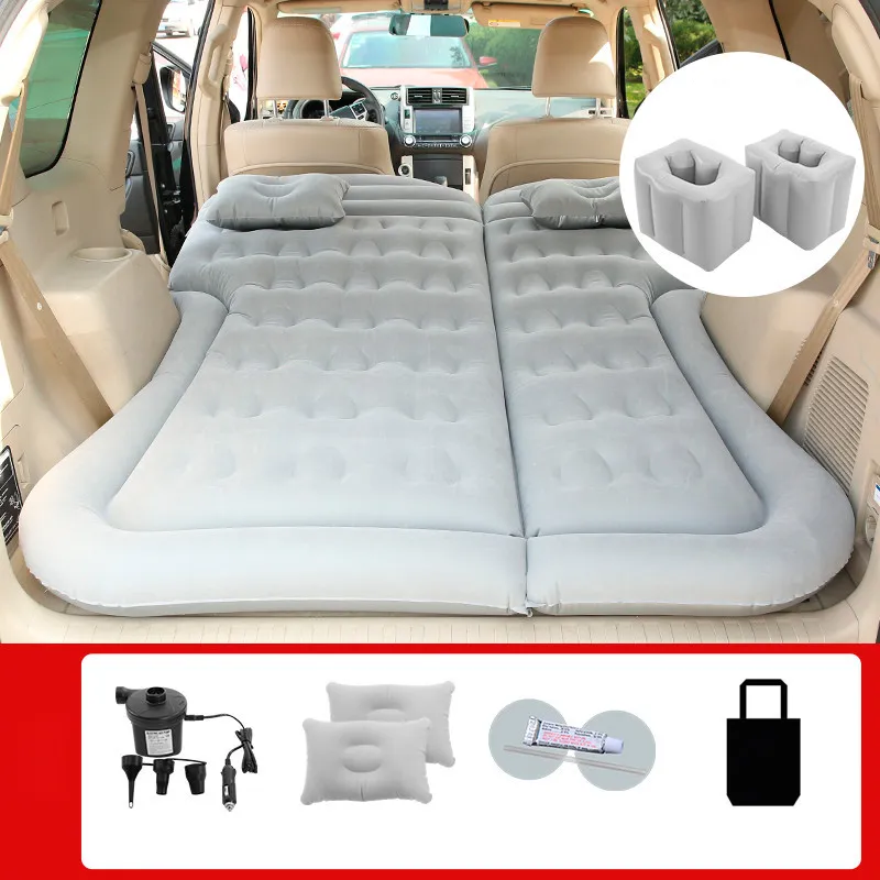 Auto Luft Aufblasbare Reise Matratze Bett Universal SUV Auto Isomatte für Rücksitz Multi funktionale Sofa Kissen Outdoor Camping 196H