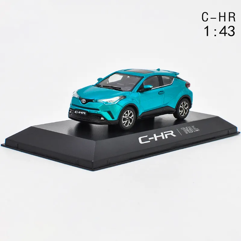 New 143 TOYOTA C HR CHR Alloy Car Model Diecasts Toy Vehicles