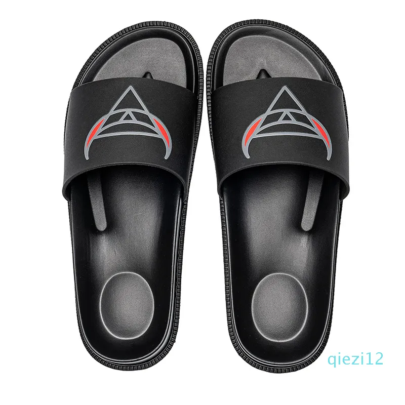 Sliders Mens Mulheres Verão Sandálias Praia Chinelos Senhoras Flip Flops Preto Branco Pink Slides