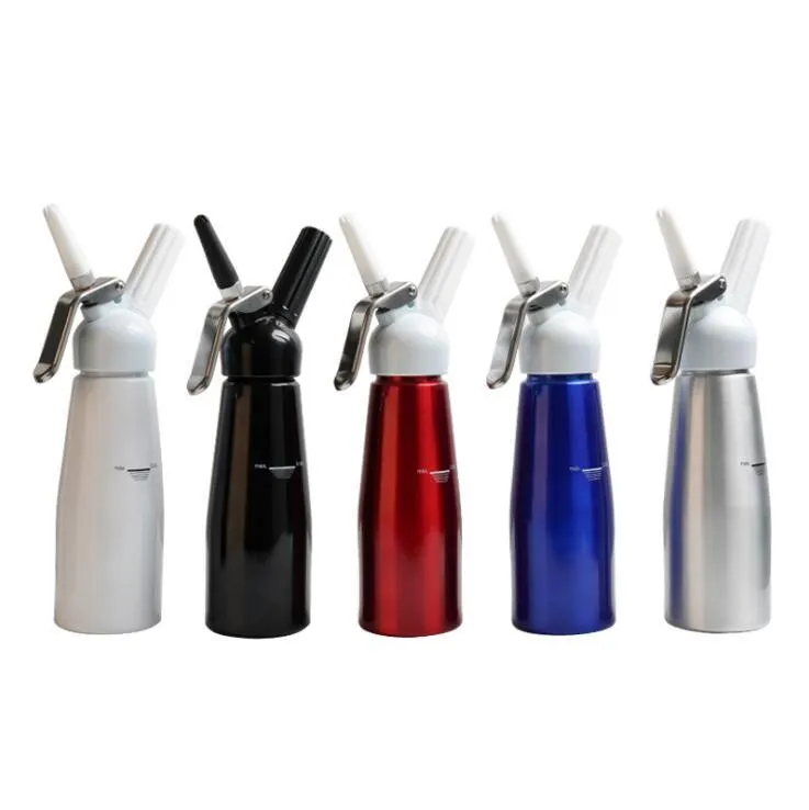 500ml N2O Dispenser Cream Whipper Coffee Dessert Sauces Butter Whipper Aluminium Alloy Cream Foam Maker Cake Tools SEA