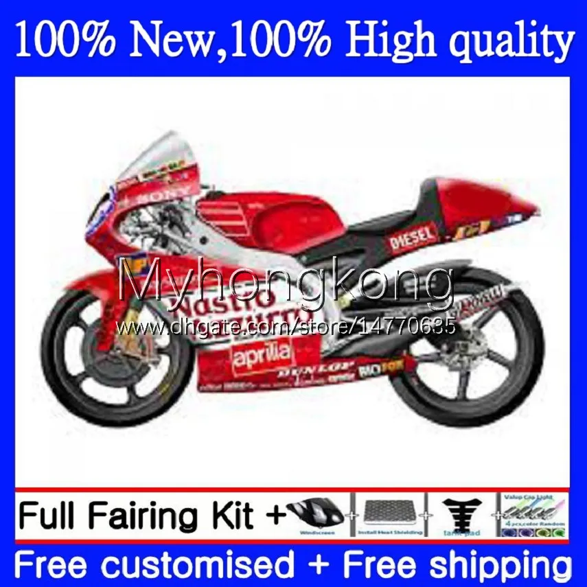 Lichaam voor Aprilia RSV 125 RSV125 RS 125 RR 125RR RS125 R 99 00 01 02 RODE WIT HOT 2003 2004 2005 7NO.141 RSV125RR RS-125 RS4 99-05 RSV-125 1999 2000 2001 2002 03 04 05 FACKING