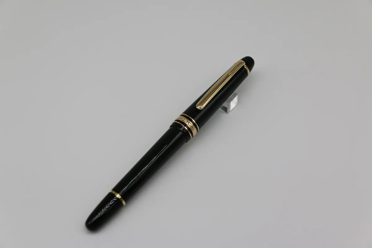 Caneta Roller Corpo preto cor ouro prata guarnição Classique Platinum Line artigos de papelaria material de escritório escolar com número de série196a