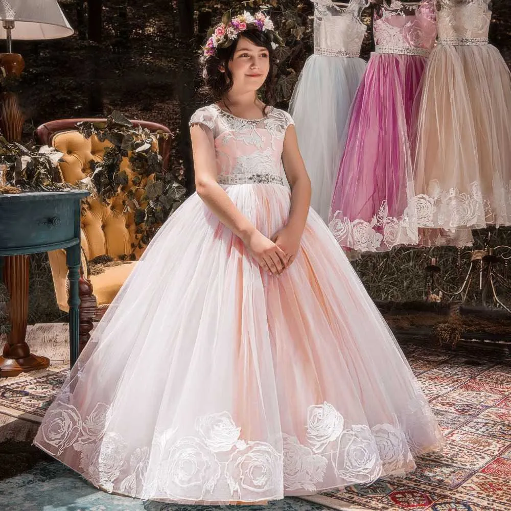 Elegant Sage Green Princess Dress For Girls Perfect For Formal Weddings Proms First Communion And New Years Parties Q0716 From Sihuai04 24.37 DHgate.Com
