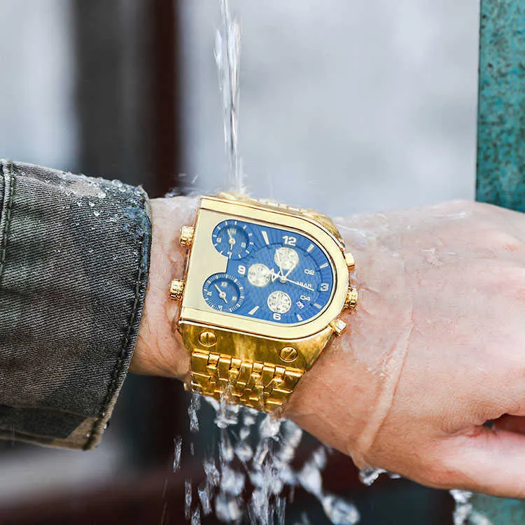 Big dial sales wrist watch