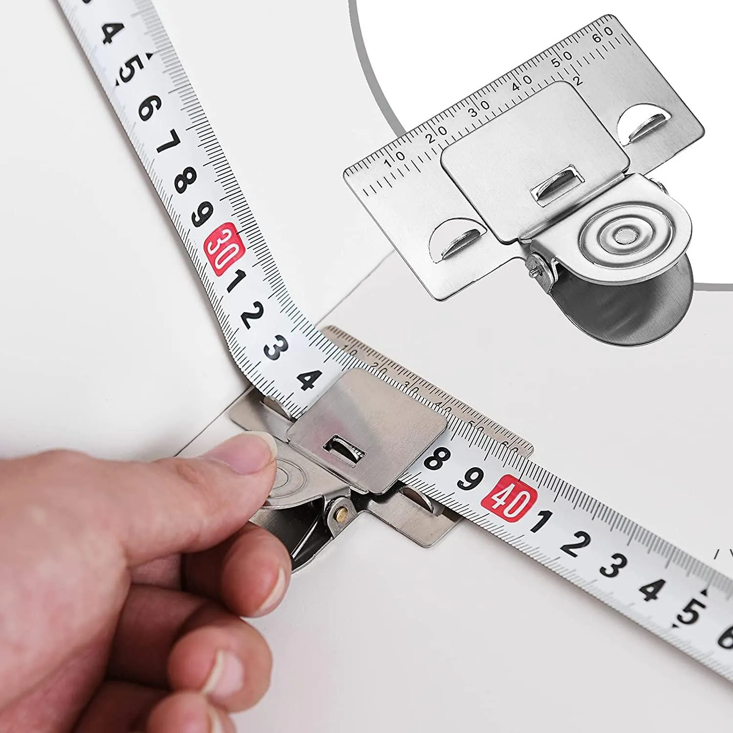 Accurate Measuring Tape - Cm & Inches, Multifunctional Tool with Clip ...