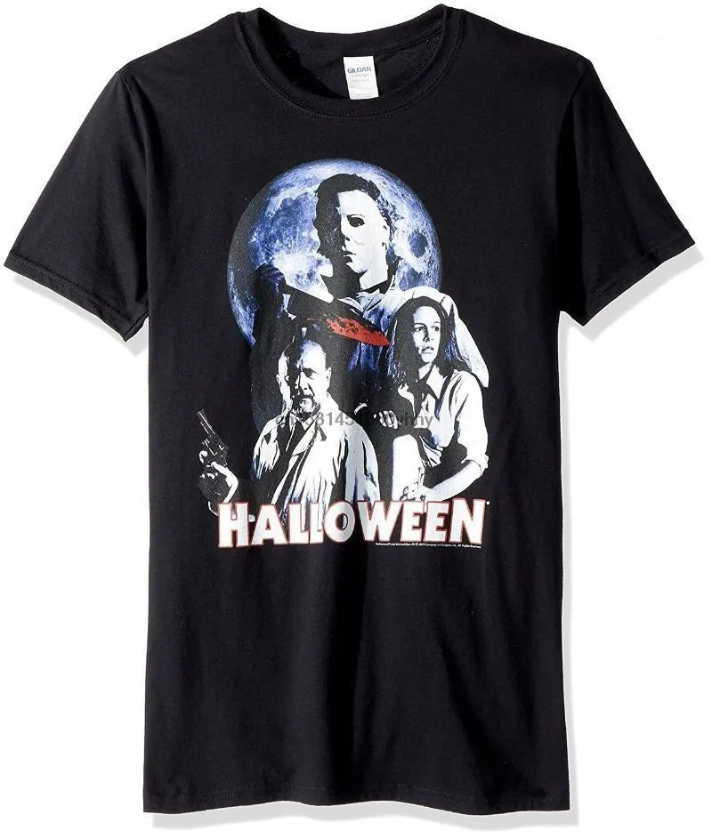 Herren T-Shirts Mode T-Shirt American Classics Halloween The Movie Ensemble Kurzarm Punk