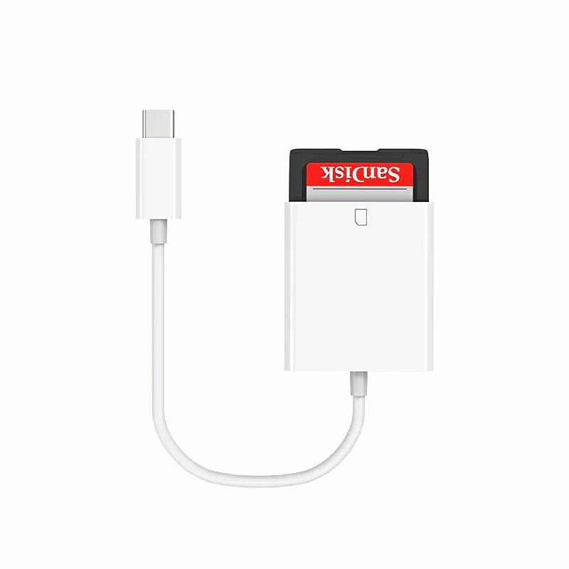 reader adapter typec usbc to sd card for samsung apple macbook pro air 13 ipad
