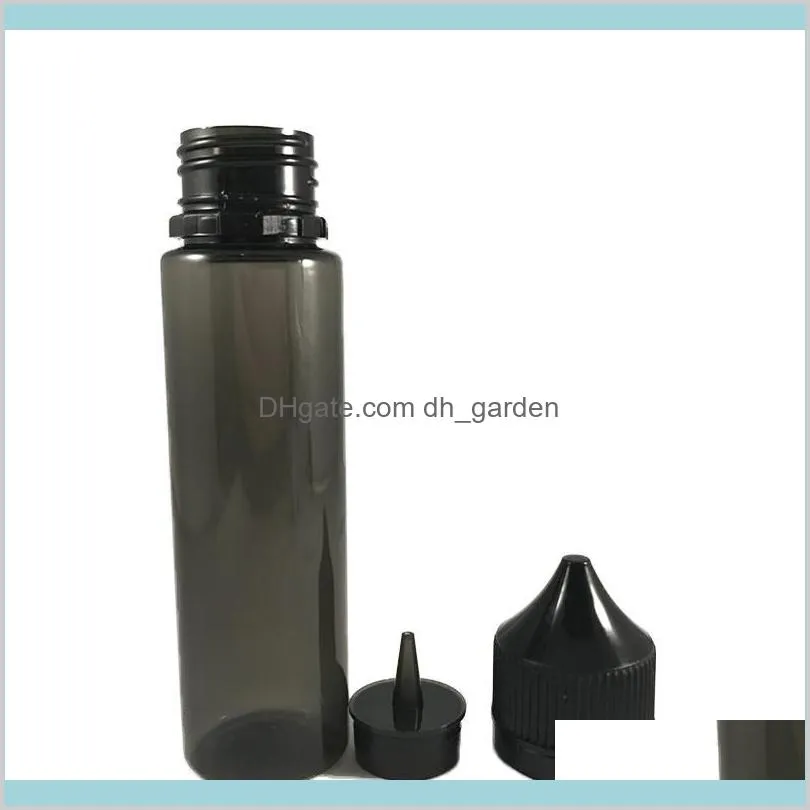Black E liquid Bottle 60ml Durable