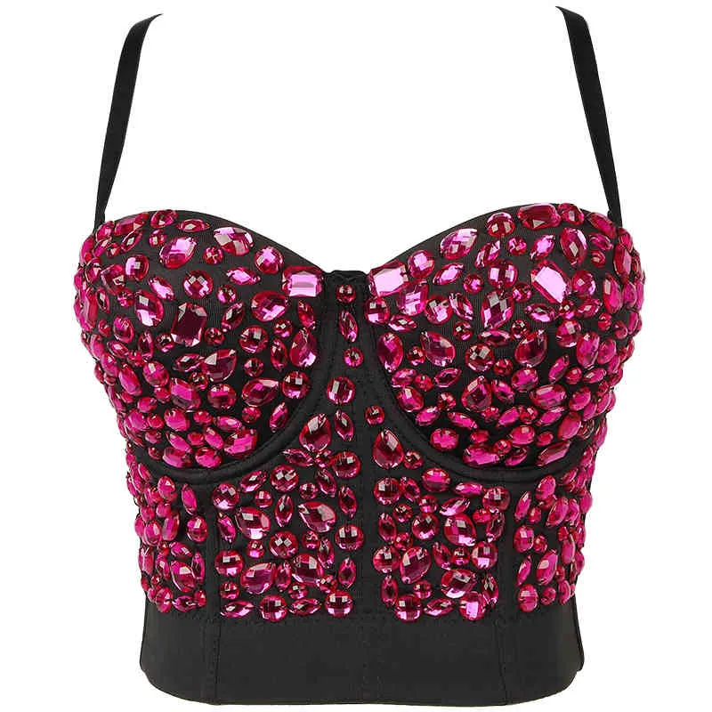 Damskie Indie Summer Brallette Top Sexy Bustier Style Bra For