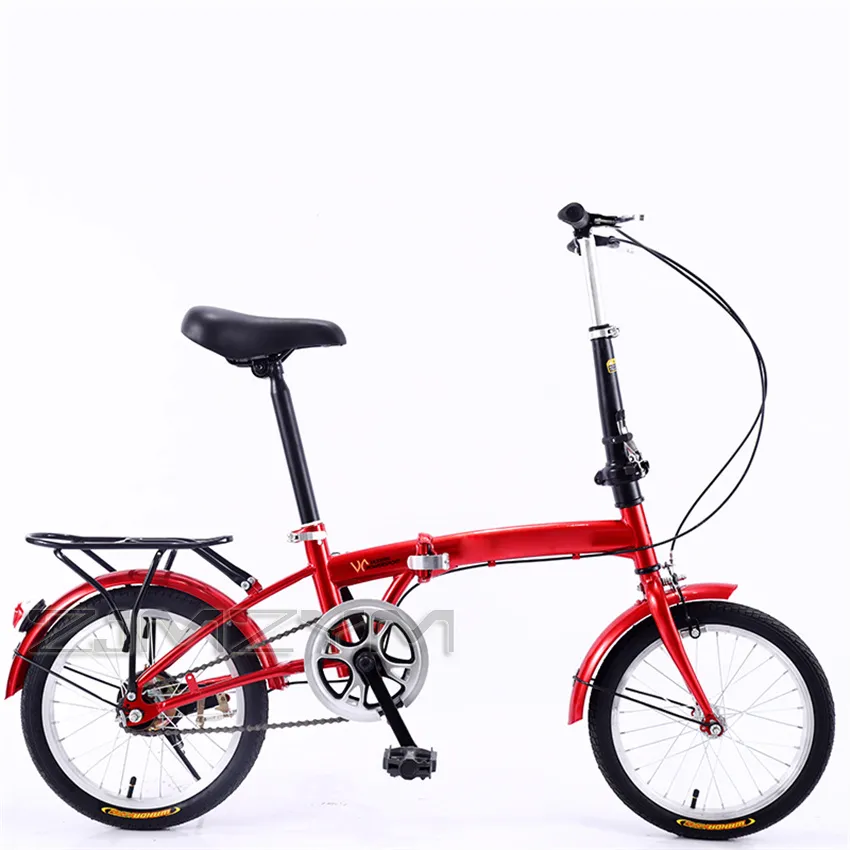 Brand New Folding Bicycle 16" for Girl Women Portable Bike Outdoor Subway Transit Vehicles Child Student Foldable Bicicleta