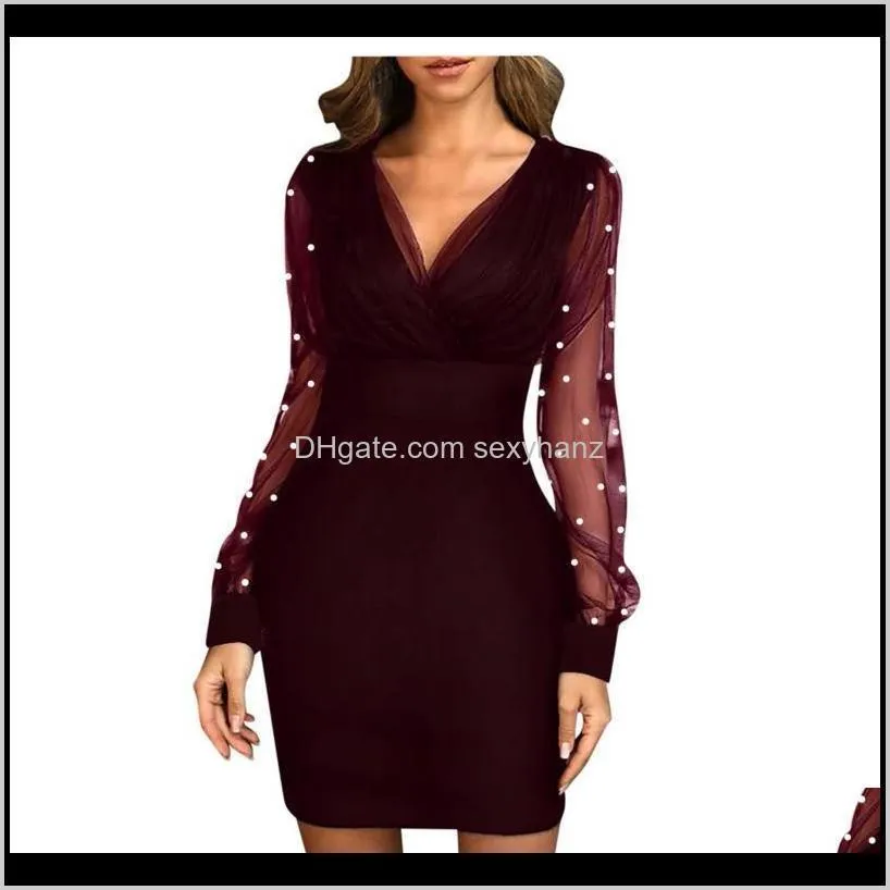 2021 sexy women long sleeve sequin split dress new summer female black retro elegant party culb dress fashion hot sale