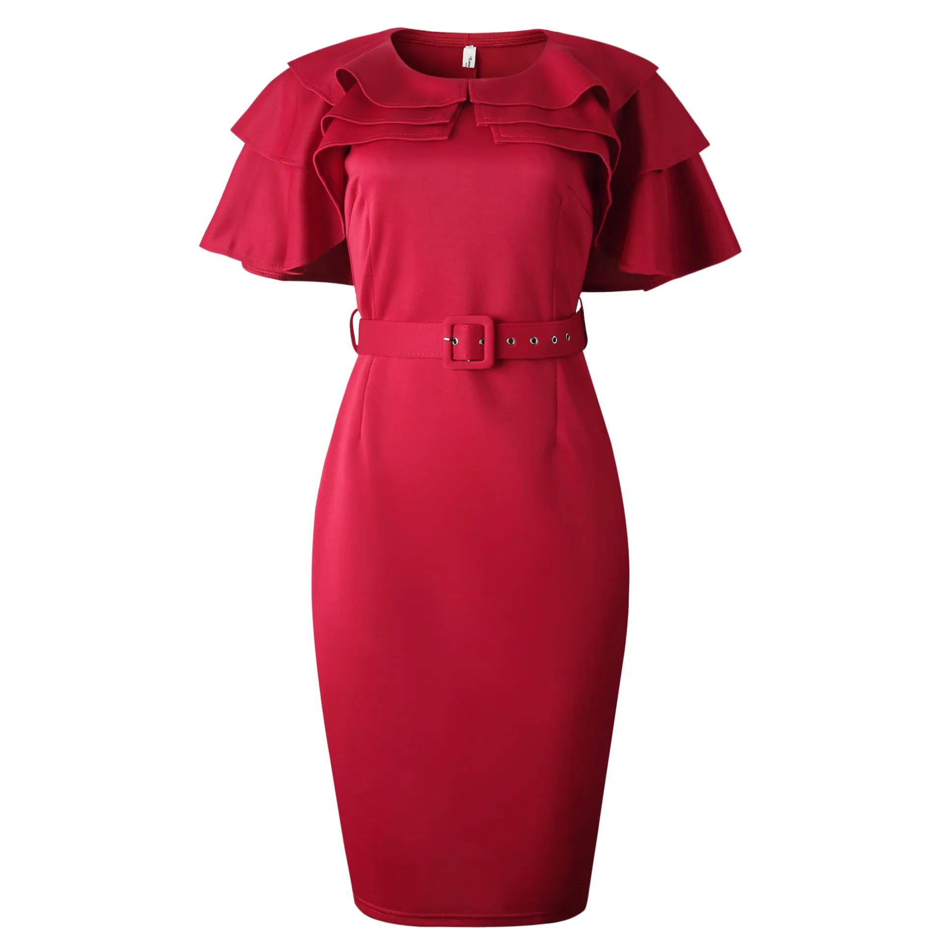 Slim Butterfly Sleeve Bodycon Dress Slim Butterfly Sleeve Bodycon Dress