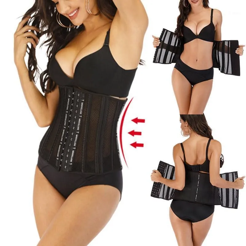 Bustiers & Corsets Summer Breathable Waist Trainer Belt Steel Boned  Slimming Shapewear Women s Tummy Shaper Corset Corsage From 23,84 €