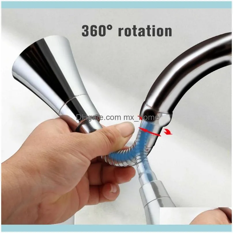 Kitchen Faucets Universal Water Faucet Adjustable Pressure 360 Degree Rotating Tap Head Saving Shower Nozzle Adapter